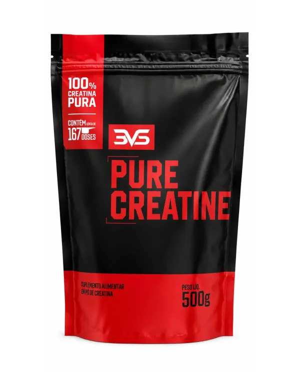 Creatina Pure Creatine 3VS 100% Pura Monohidratada 500g - 3VS Nutrition