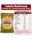 Farinha de Linhaça Dourada Integral Geração Saúde 250g pacote - foto 4 de 5