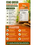 JMF Feno Grego 50g embalagem de chá natural em grãos - foto 2 de 5