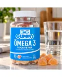 Frasco de Gummy Ômega 3 Sugar Free BVS Sabor Laranja 120g - foto 3 de 5