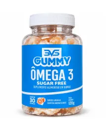 Gummy Ômega 3 Sugar Free 120g Sabor Laranja BVS