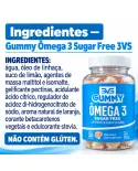 Frasco de Gummy Ômega 3 Sugar Free BVS Sabor Laranja 120g - foto 5 de 5