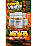 Kit com 3 potes de Extrato de Própolis Verde Tiaraju 75mg - foto 3 de 7