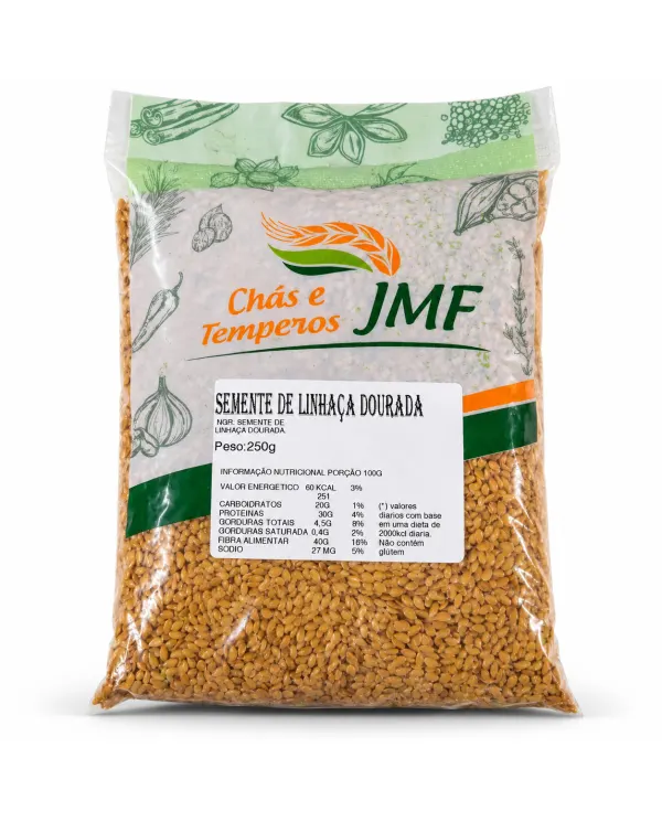 JMF Semente de Linhaça Dourada 250g