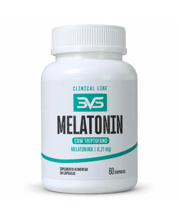 Melatonina com Triptofano Clinical Line 60 Cápsulas