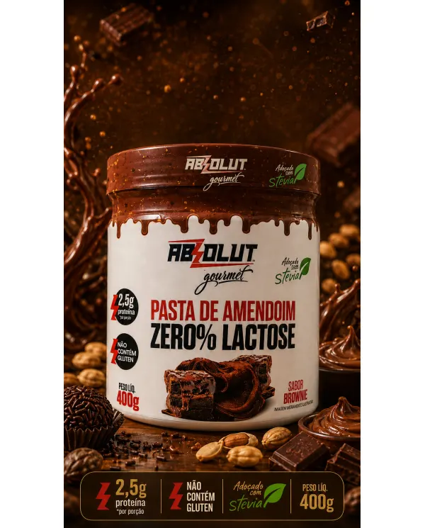 Absolut Gourmet Pasta de Amendoim Zero Lactose 400g