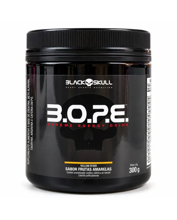 Pré-treino B.O.P.E Xtreme Energy Drink Black Skull 300g
