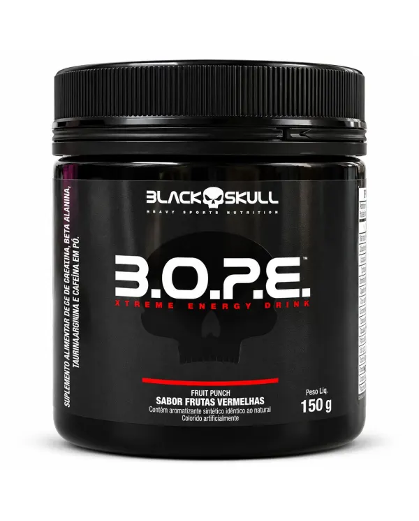 Pré-treino B.O.P.E. Xtreme Energy Drink Black Skull 150g