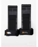 Prottector Straps Emborrachado Rubber Straps Preto Hardcore Protection — par de straps com grip T.P.E. para musculação - foto 4 de 4