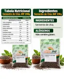 Semente de Chia JMF 200g – Natural, Saudável e Rica em Fibras - foto 8 de 8