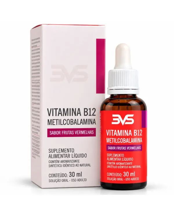 Vitamina B12 Metilcobalamina 30ml 3VS Nutrition