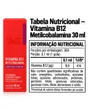Vitamina B12 Metilcobalamina 30ml 3VS Nutrition Frutas Vermelhas - foto 4 de 5