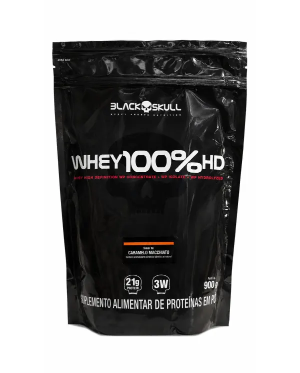 Comprar Whey 100 HD Black Skull 900g 3W Proteína Concentrada Isolada Hidrolisada — Gigantic Suplementos Whey 100 HD Black Skull 900g 3W Proteína Concentrada Isolada Hidrolisada