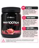 Embalagem do Whey 100% HD Gourmet 450g da marca Black Skull. - foto 5 de 13