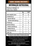 Tabela nutricional do Whey 100% HD Black Skull 900g sabor Caramelo Macchiato