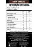 Tabela nutricional do Whey 100% HD Black Skull 900g sabor Chocolate