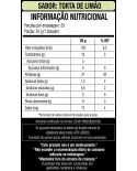 Tabela nutricional do Whey 100% HD Black Skull 900g sabor Torta de Limão