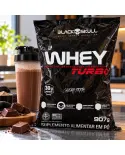 Embalagem Whey Turbo Black Skull 907g - foto 3 de 8