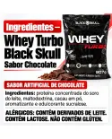 Embalagem Whey Turbo Black Skull 907g - foto 7 de 8