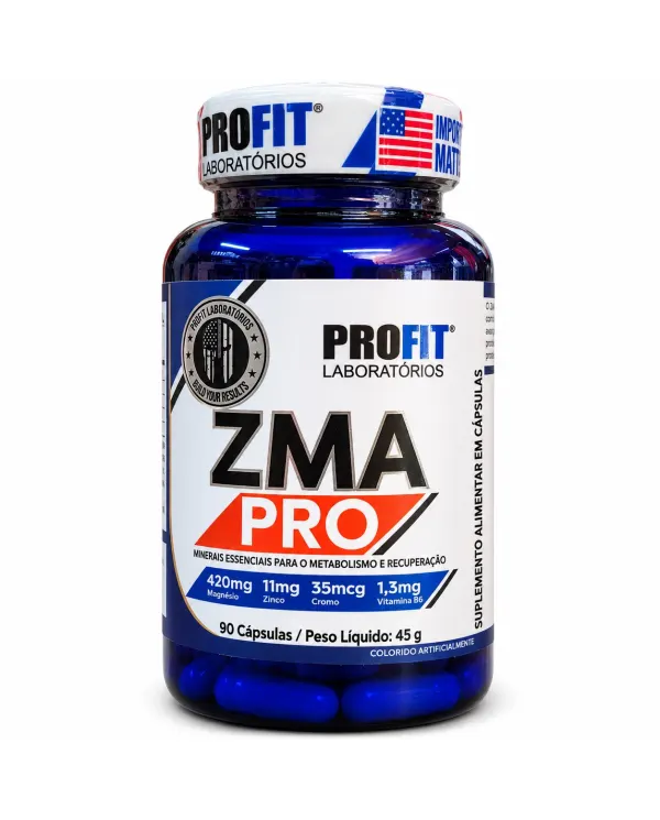 ZMA Pro da Profit Laboratórios com 90 Cápsulas