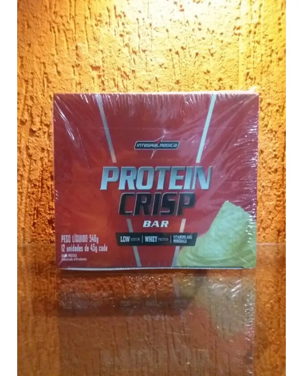 Protein Crisp Bar Caixa 12 Unidades