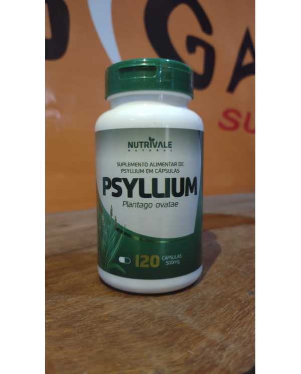 Psyllium 120 cápsulas Nurtivale