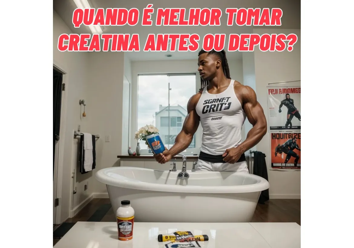 DETONANDO GANHOS: REVELE O SEGREDO DE TOMAR CREATINA NA HORA CERTA!