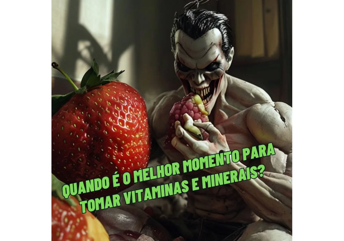 QUANDO É O MELHOR MOMENTO PARA TOMAR VITAMINAS E MINERAIS?
