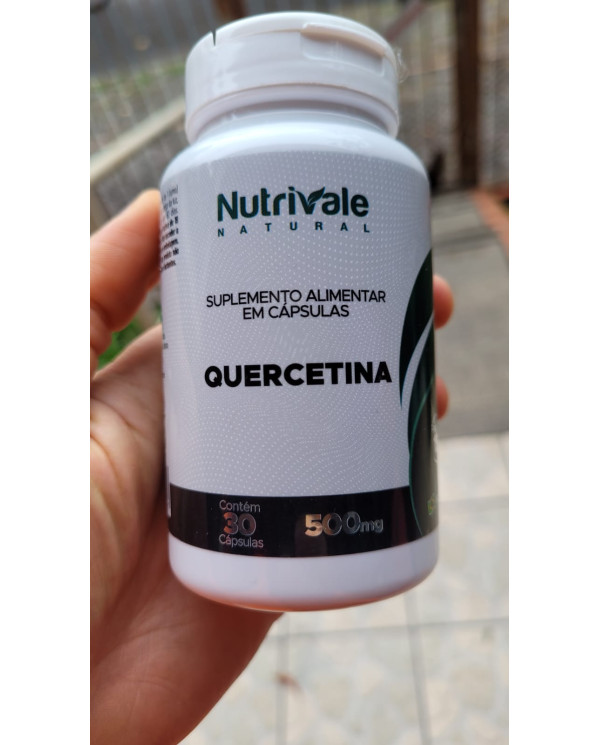 QUERCETINA 500mg 30 Cápsulas – Nutrivale