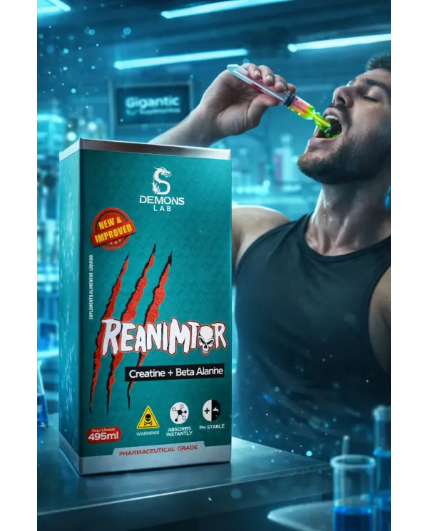 Reanimator Demons Lab Creatina + Beta Alanina Líquida 495ml