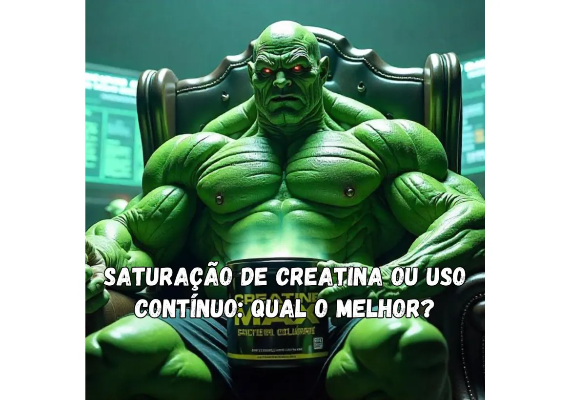 O QUE É MELHOR: SATURAR A CREATINA OU TOMAR TODO DIA?