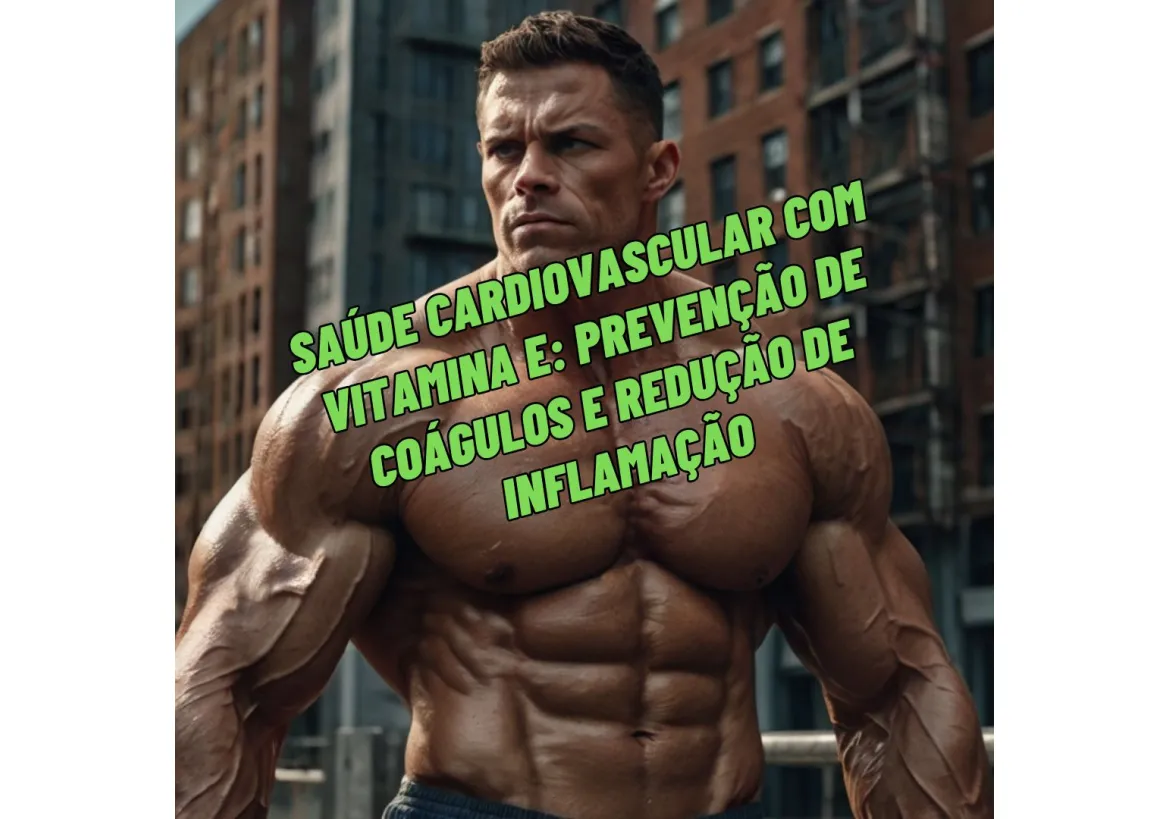 SAÚDE CARDIOVASCULAR COM VITAMINA E: PREVENÇÃO DE COÁGULOS E REDUÇÃO DE INFLAMAÇÃO