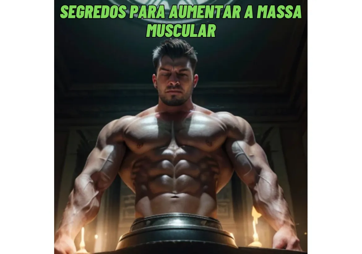 GANHE MASSA MUSCULAR RÁPIDO COM TREINO, DIETA E SUPLEMENTAÇÃO