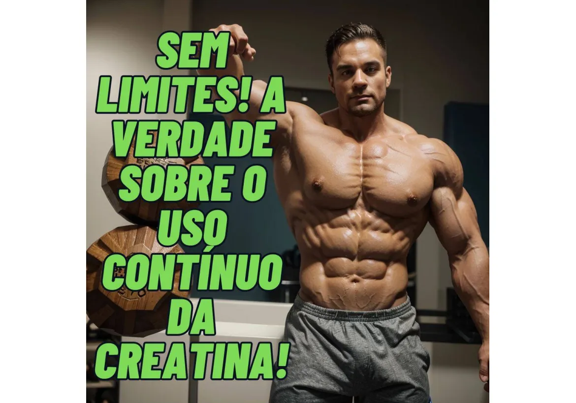 SEM LIMITES! A VERDADE SOBRE O USO CONTÍNUO DA CREATINA!