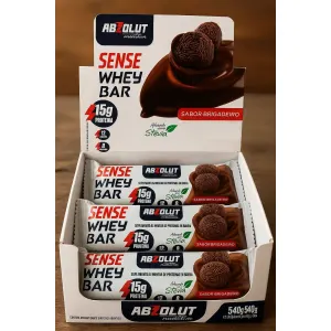 Sense Whey Bar Caixa com 12 unidades - Absolut Nutrition