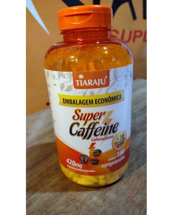 Super Caffeine 210 comprimidos 420mg Tiaraju