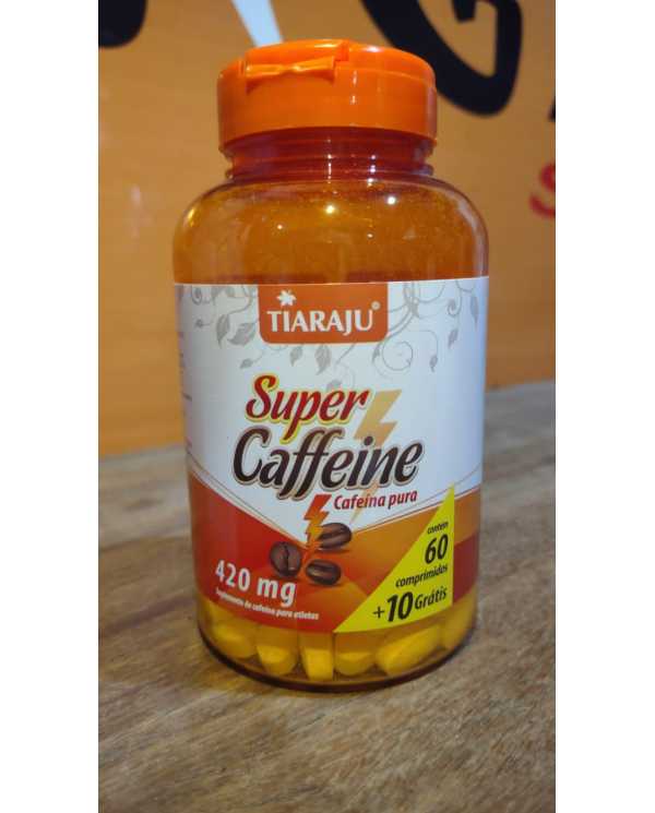 Super Caffeine 70 comprimidos 420mg Tiaraju