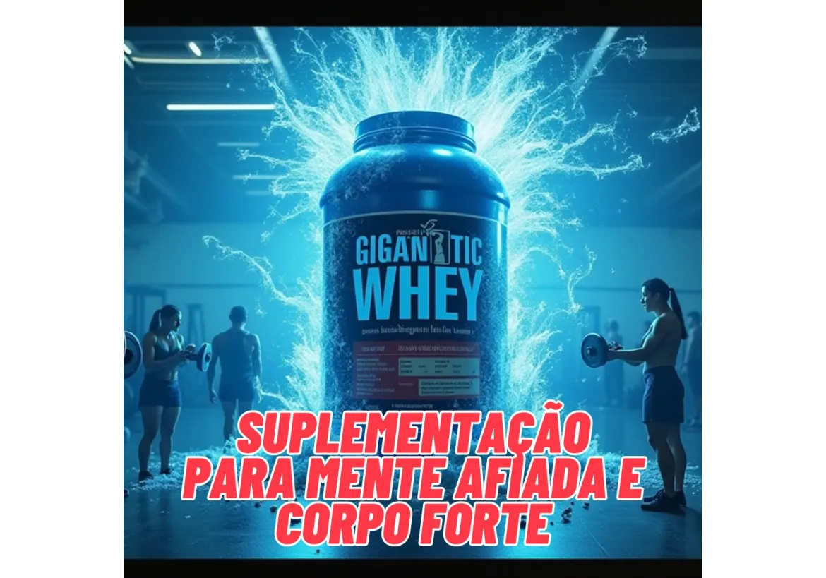 SUPLEMENTAÇÃO PARA MENTE AFIADA E CORPO FORTE