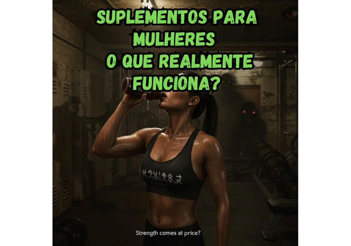 GUIA COMPLETO DE SUPLEMENTAÇÃO PARA MULHERES QUE TREINAM!