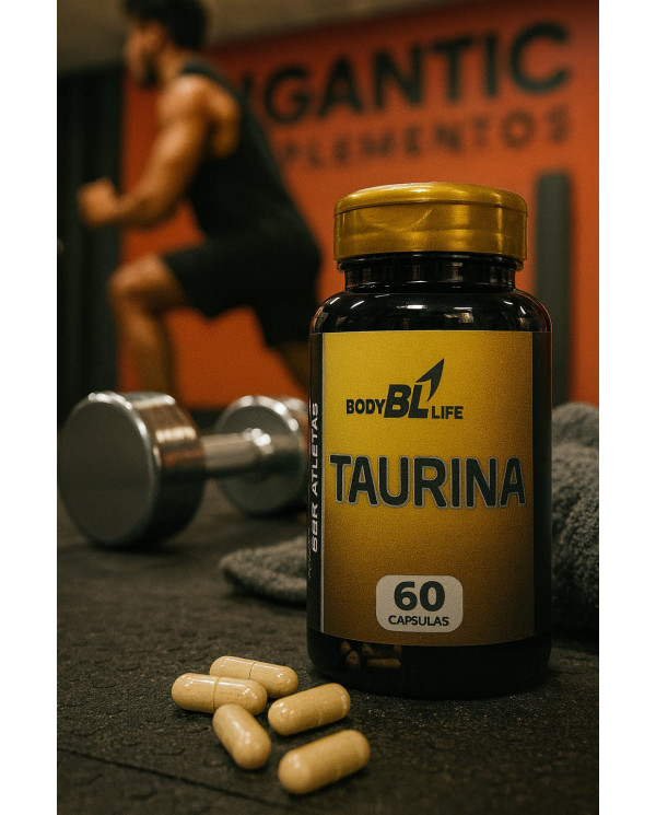 Taurina 500mg 60 cápsulas Bodylife