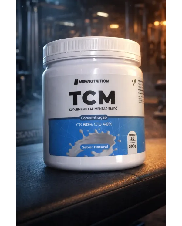 TCM em Pó NewNutrition 300g | Triglicerídeos de Cadeia Média C8 60% C10 40% Sabor Natural