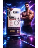 Testrol Up Next Level Profit Labs 90 Tabletes Suplemento Vitamínico Mineral Masculino
