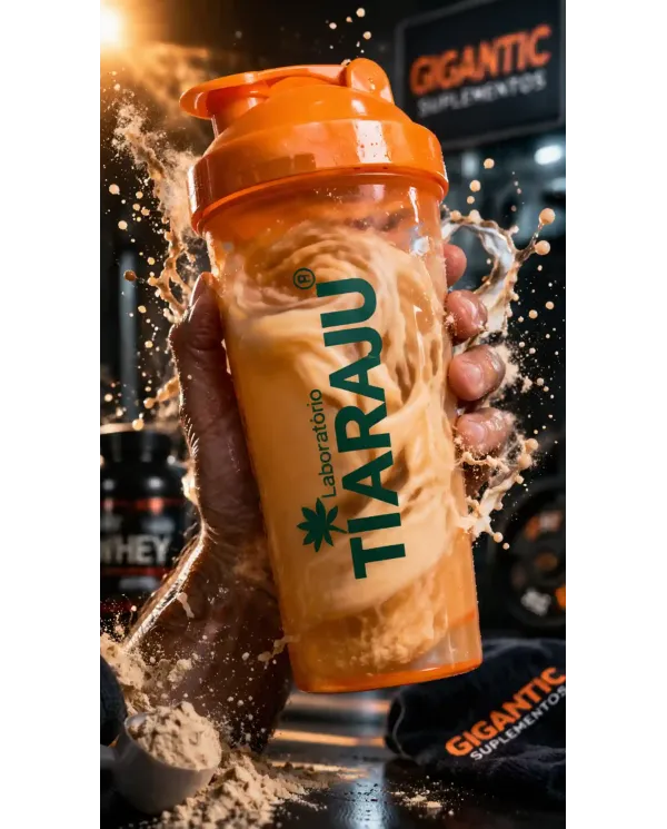 Coqueteleira 600ml Tiaraju – Prática, Resistente e Ideal para Drinks e Shakes