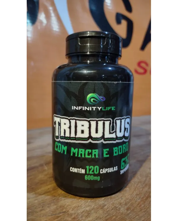 Tribulus Com Maca e Boro 120 Cáps 63 saponinas InfinituLife Tribulus Com Maca e Boro 120 Cáps 63 saponinas InfinituLife