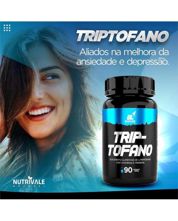 Triptofano 90 capsulas - Bodylife