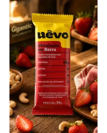 Barra Proteica Uêvo Uêvolução 12g Proteína 54g Sem Glúten Sem Lactose