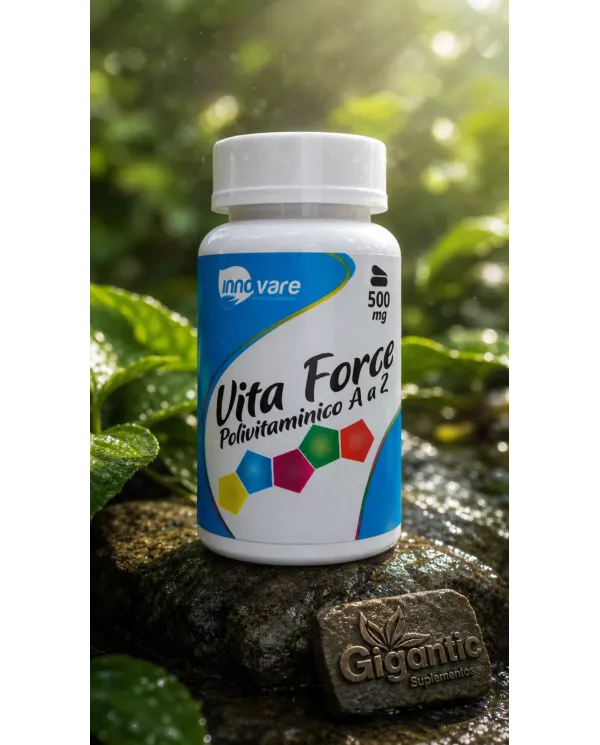 Vita Force Polivitamínico A a Z 500mg Inovare 60 Cápsulas