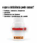Vitamina B12 60 capsulas 500mg Nutrivale