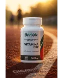 Vitamina B12 500mg 60 Cápsulas Nutrivale Natural – Suplemento Alimentar