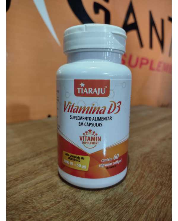 Vitamina D3 2000UI 60 cápsulas softgel